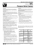 Предварительный просмотр 12 страницы CLA-VAL 750-20 Installation Operation & Maintenance