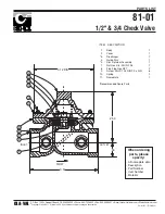 Preview for 19 page of CLA-VAL 750B-4KG1 Installation Operation & Maintenance