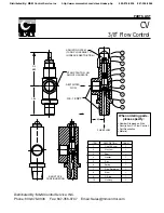 Preview for 22 page of CLA-VAL 790-01 Installation Operation & Maintenance