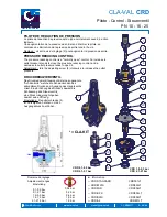 Preview for 31 page of CLA-VAL 90-01 Technical Documentation Manual