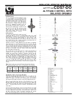 Preview for 1 page of CLA-VAL CDS7-DO Installation, Operation & Maintenance Manual