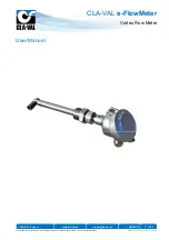 Preview for 1 page of CLA-VAL e-FlowMeter User Manual