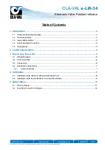 Preview for 2 page of CLA-VAL e-Lift-34 User Manual