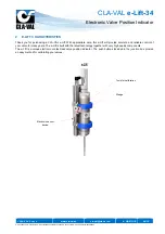 Preview for 4 page of CLA-VAL e-Lift-34 User Manual