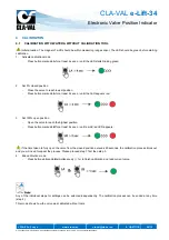 Preview for 8 page of CLA-VAL e-Lift-34 User Manual