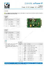 Preview for 9 page of CLA-VAL e-Power IP User Manual