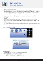 Preview for 14 page of CLA-VAL VC12 User Manual