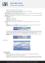 Preview for 15 page of CLA-VAL VC12 User Manual