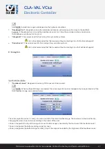 Preview for 17 page of CLA-VAL VC12 User Manual