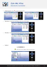 Preview for 22 page of CLA-VAL VC12 User Manual