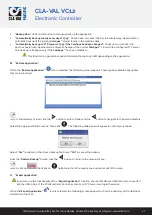 Preview for 27 page of CLA-VAL VC12 User Manual