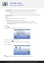 Preview for 31 page of CLA-VAL VC12 User Manual