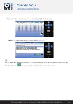 Preview for 34 page of CLA-VAL VC12 User Manual