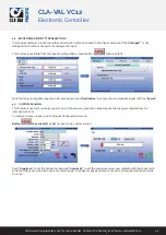 Preview for 42 page of CLA-VAL VC12 User Manual