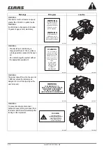 Preview for 21 page of Claas ARES 547 Use And Maintenance