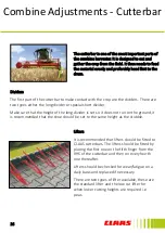 Preview for 17 page of Claas AVERO Information And Basic Field Settings