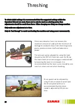 Preview for 20 page of Claas AVERO Information And Basic Field Settings