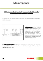 Preview for 30 page of Claas AVERO Information And Basic Field Settings