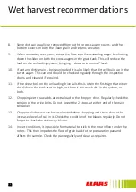 Preview for 33 page of Claas AVERO Information And Basic Field Settings