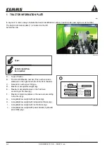 Preview for 20 page of Claas AXION 810 C.I.S. Operator'S Manual