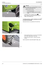 Preview for 44 page of Claas DOMINATOR 130 Operator'S Manual