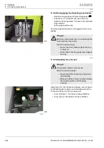 Preview for 206 page of Claas DOMINATOR 130 Operator'S Manual