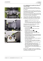 Preview for 215 page of Claas DOMINATOR 130 Operator'S Manual