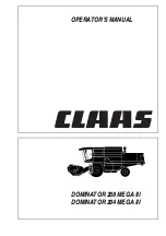 Preview for 1 page of Claas DOMINATOR 204 MEGA III Operator'S Manual