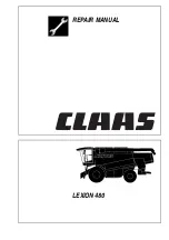 Preview for 1 page of Claas LEXION 480 Repair Manual