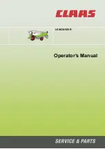 Claas LEXION 580 R Operator'S Manual preview