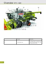 Preview for 8 page of Claas LEXION 620 Manual