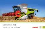 Preview for 1 page of Claas LEXION 7000 Information And Basic Field Settings