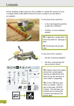 Предварительный просмотр 40 страницы Claas LEXION 740 Information And Basic Field Settings