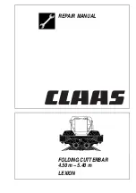 Claas LEXION Repair Manual preview