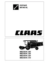 Предварительный просмотр 1 страницы Claas MEDION 310 Repair Manual