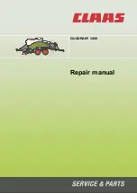 Claas QUADRANT 3400 Repair Manual preview