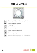 Preview for 16 page of Claas TUCANO 2017 Information And Basic Field Settings