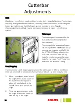 Preview for 21 page of Claas TUCANO 2017 Information And Basic Field Settings