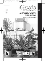 claber 8053 Instruction Manual preview