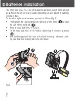 Preview for 8 page of claber 8488 Dual Select Quick Start Manual