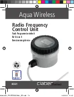 Preview for 79 page of claber Aqua Wireless 8321 Manual