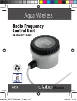 Preview for 157 page of claber Aqua Wireless 8321 Manual