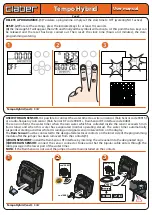 Preview for 9 page of claber Tempo Hybrid User Manual