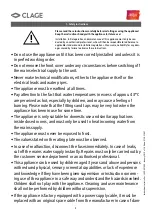 Preview for 3 page of clage 27900 Installation Instructions Manual