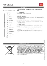 Preview for 19 page of clage 27900 Installation Instructions Manual