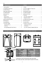 Предварительный просмотр 2 страницы clage 42052 Installation And Operating Instructions Manual