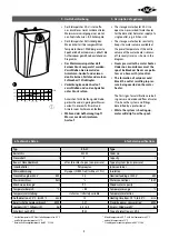 Предварительный просмотр 5 страницы clage 42052 Installation And Operating Instructions Manual