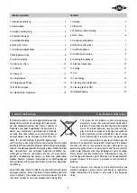 Preview for 3 page of clage CBX 11 Operating And Installing Instructions