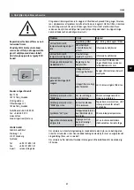 Предварительный просмотр 57 страницы clage CEX Operating Instructions For The User