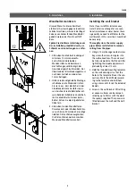 Preview for 9 page of clage DBX 18 BASITRONIC Installing Instructions For The Professional